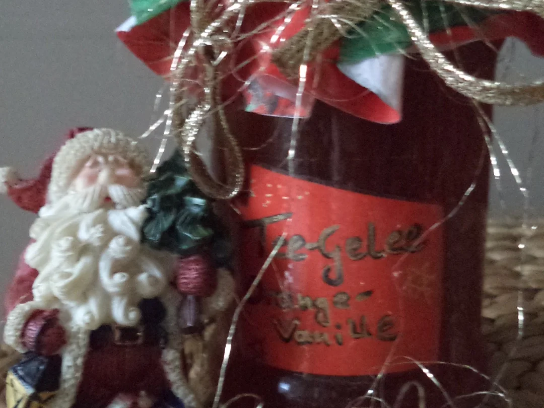 Rezept: Tee-Gelee Orange-Vanille Tee-Gelee Orange-Vanille - Rezept