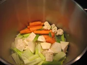 Rezept: Kalbszunge mit Drillingen und Blattspinat ร la Biggi Kalbszunge mit Drillingen und Blattspinat ร la Biggi - Rezept