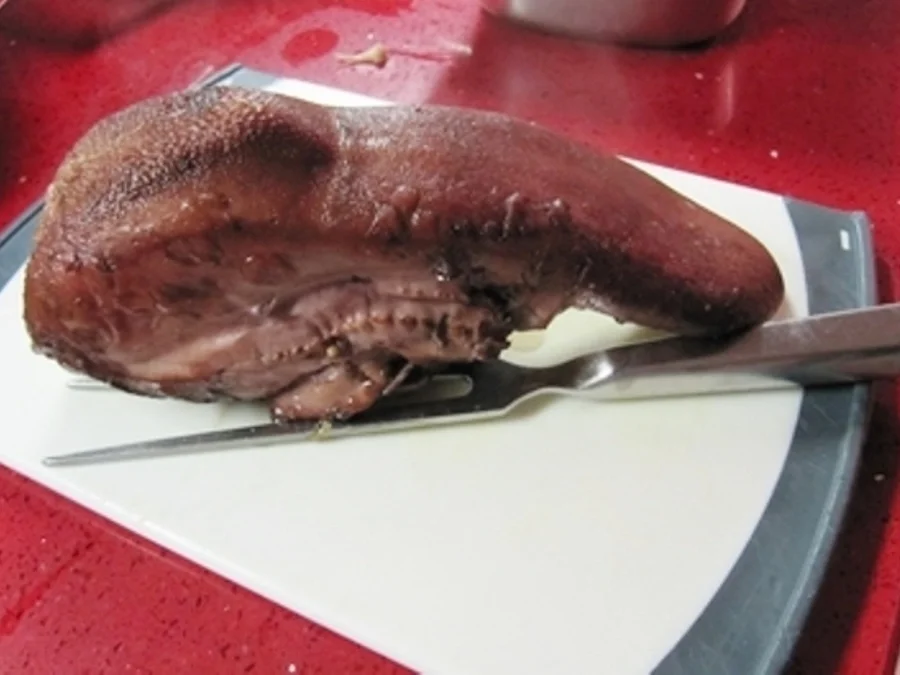 Kalbszunge mit Drillingen und Blattspinat à la Biggi - Rezept - Bild Nr. 13