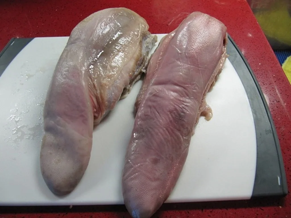 Kalbszunge mit Drillingen und Blattspinat à la Biggi - Rezept - Bild Nr. 3