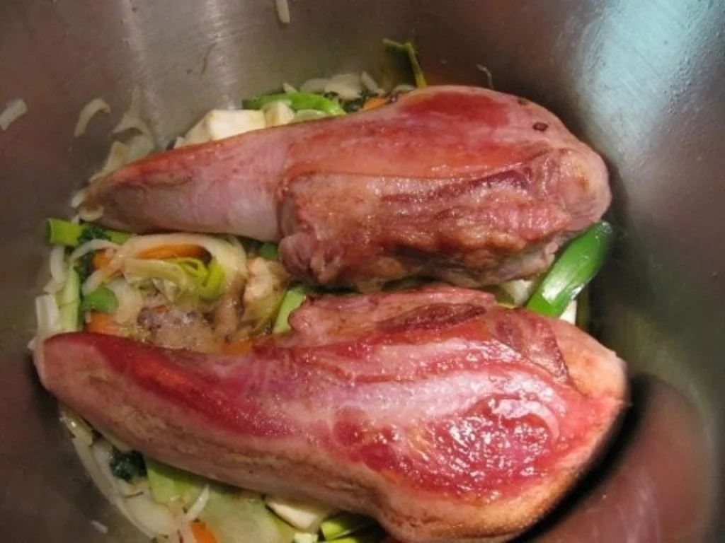 Kalbszunge mit Drillingen und Blattspinat à la Biggi - Rezept - Bild Nr. 6