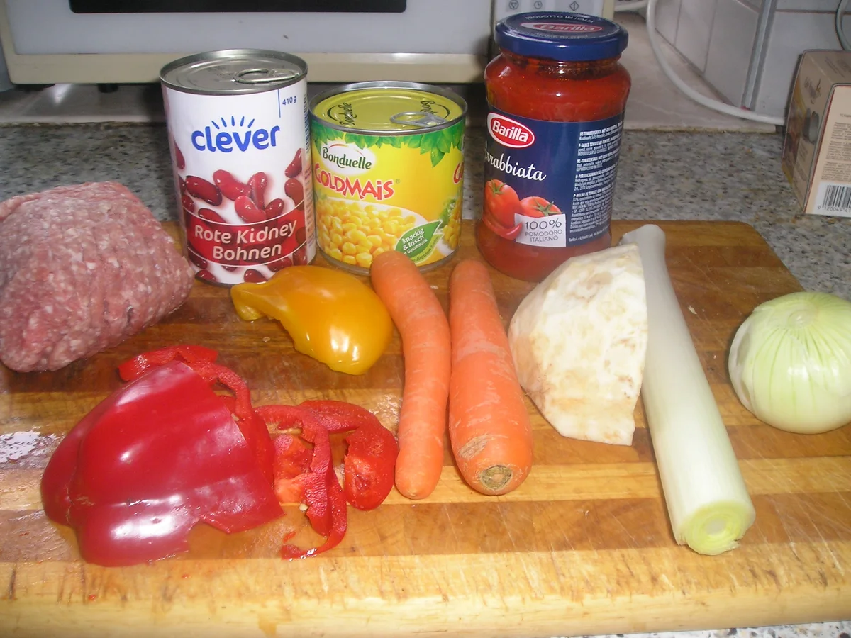 Rezept: Chili con Carne Bild Nr. 3 Chili con Carne - Rezept - Bild Nr. 3