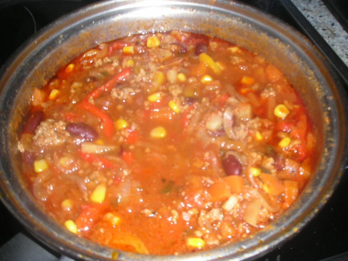 Rezept: Chili con Carne Bild Nr. 4 Chili con Carne - Rezept - Bild Nr. 4