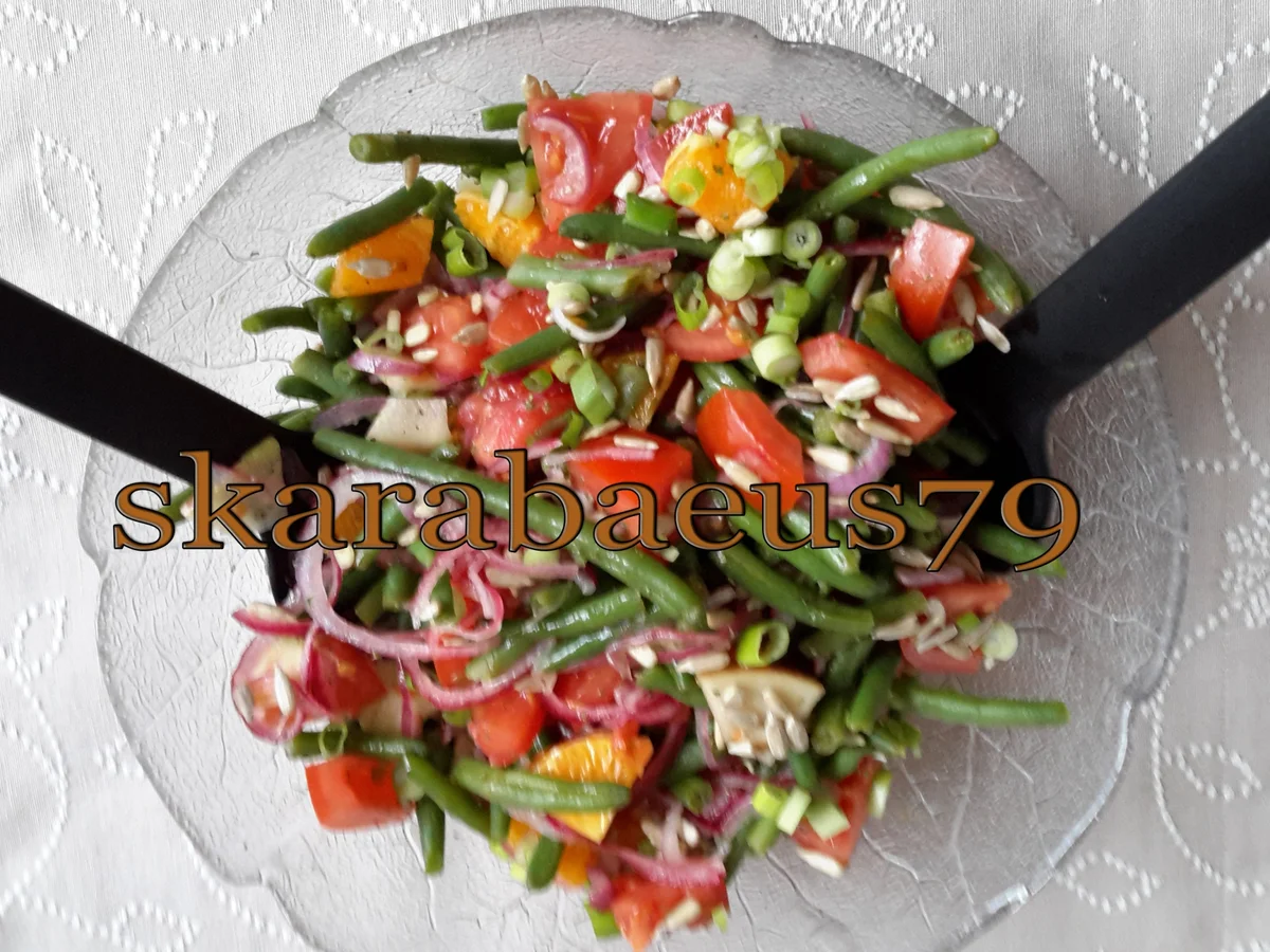 Grüne Bohnen Salat ;) - Rezept