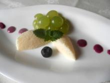 Sekt - Mousse, Heidelbeeren - Sabayon und marinierte Weinbeeren - Rezept - Bild Nr. 2