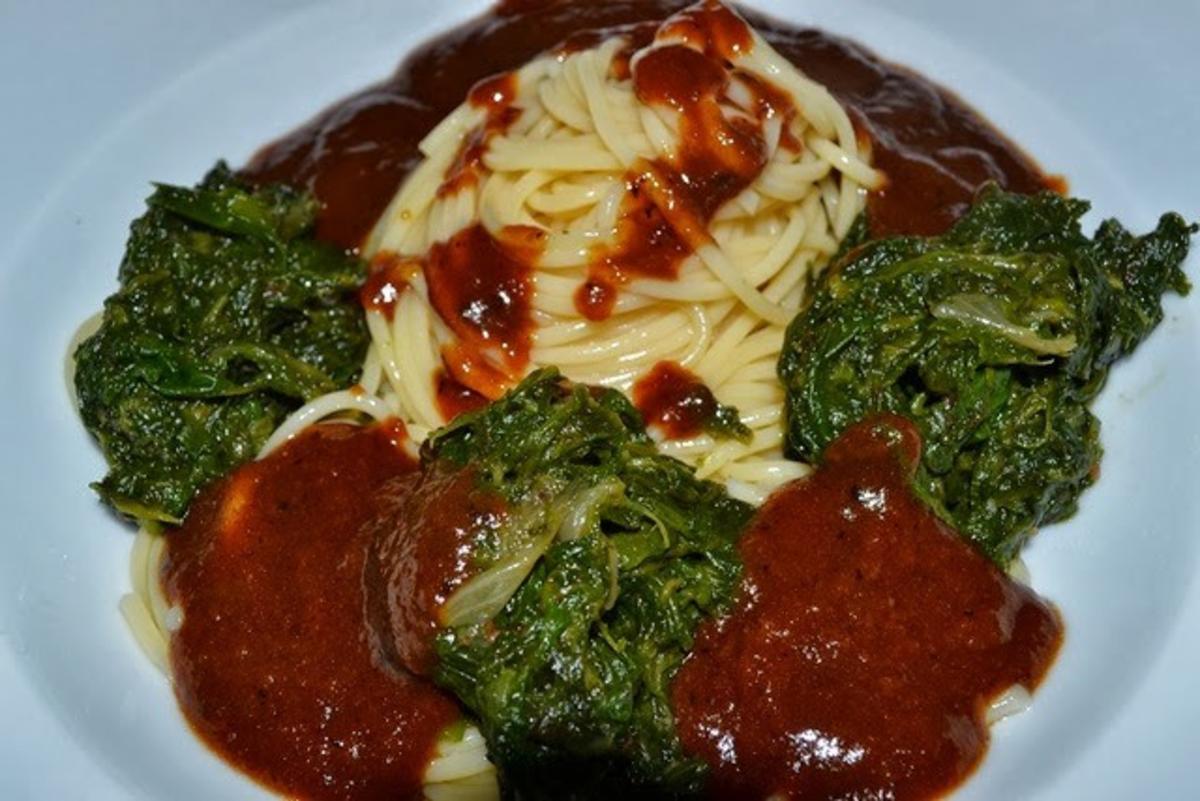 Spaghetti mit Pak Choi Gemüse - Rezept - Bild Nr. 8