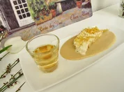 Mandelparfait auf einem Zabaglione Spiegel - Rezept