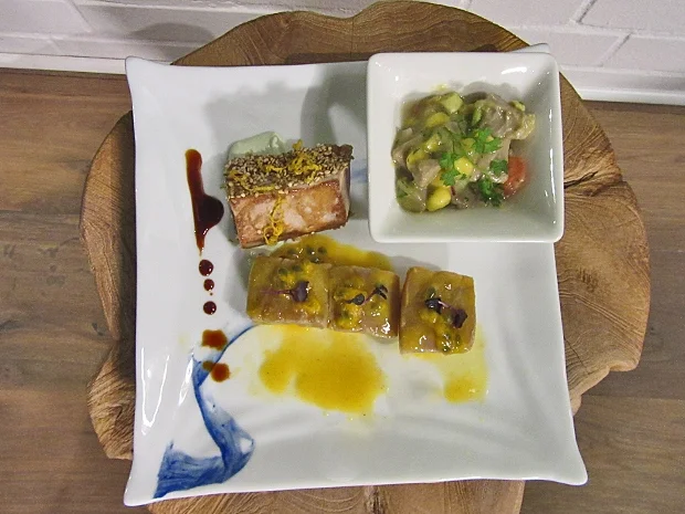 Dreierlei vom Tunfisch - Rezept