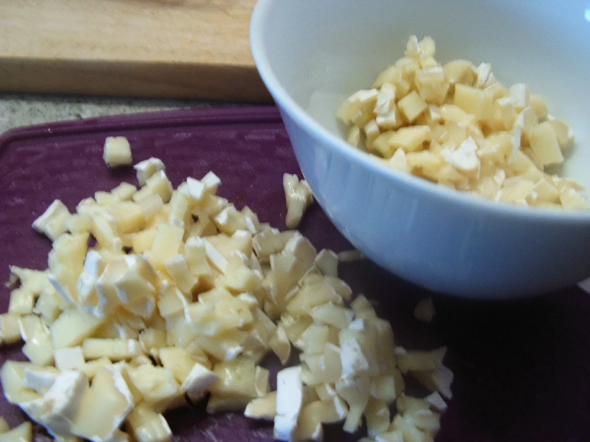 Rezept: Bunter Salat mit Käsedressing Bild Nr. 4 Bunter Salat mit Käsedressing - Rezept - Bild Nr. 4