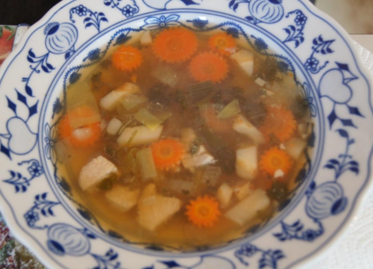 25 Minuten-Suppe mit Hähnchenbrustfilet und Gemüse - Rezept - Bild Nr. 4