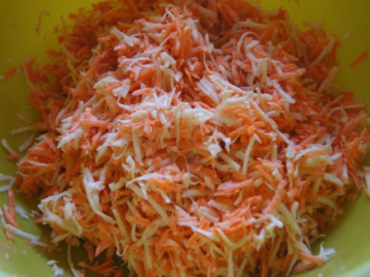 Möhren-Sellerie-Salat - Rezept mit Bild