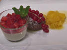 Schoko Muffins mit Panna Cotta (Ricky Harris) - Rezept
