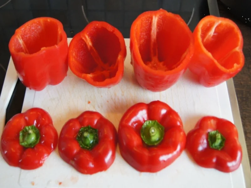 Paprika gefüllt - Rezept - Bild Nr. 3