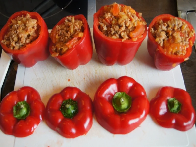 Paprika gefüllt - Rezept - Bild Nr. 9