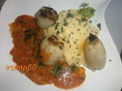 Gefüllte Zwiebelröllchen - Rezept