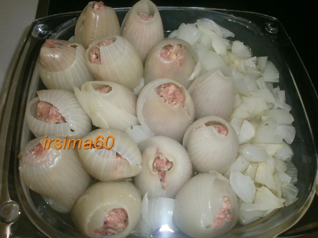 Gefüllte Zwiebelröllchen - Rezept - Bild Nr. 2