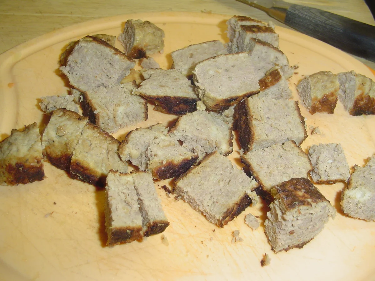 Rezept: Kartoffelpfanne mit den resten von Fleischpflanzerl Bild Nr. 5 Kartoffelpfanne mit den resten von Fleischpflanzerl - Rezept - Bild Nr. 5