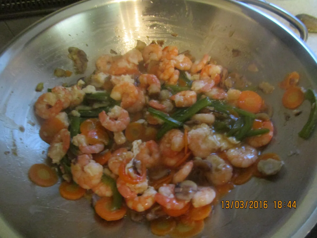 Rezept: Asiatisch: Garnelen süß-sauer Bild Nr. 28 Asiatisch: Garnelen süß-sauer - Rezept - Bild Nr. 28