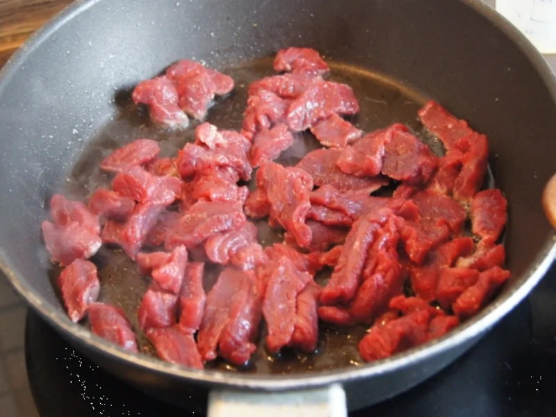 Rindfleischstreifen mit Gemüsepfanne - Rezept - Bild Nr. 5