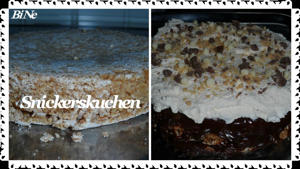 BiNe` S SNICKERSKUCHEN - Rezept - Bild Nr. 2