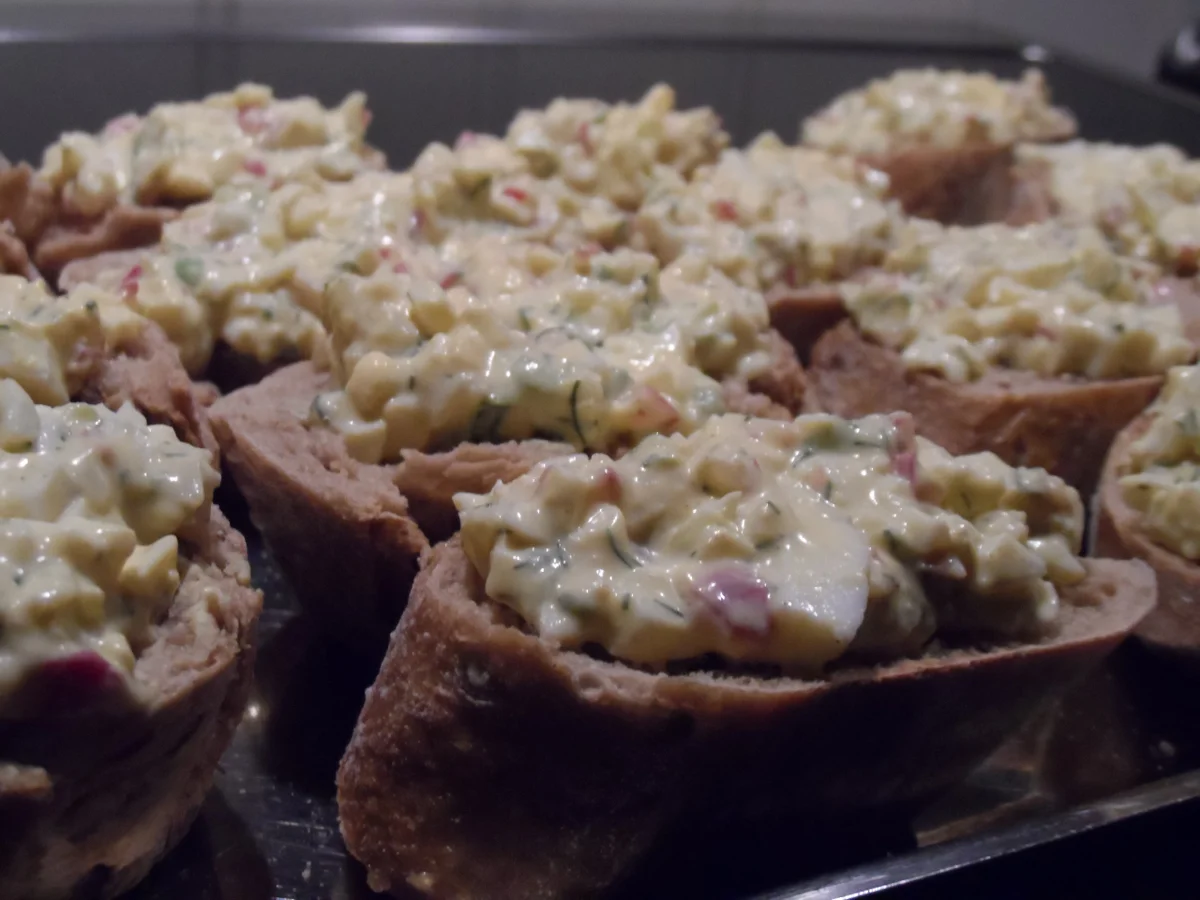 Rezept: BiNe` S BRUSCHETTA MIT EIERCREME Bild Nr. 9 BiNe` S BRUSCHETTA MIT EIERCREME - Rezept - Bild Nr. 9