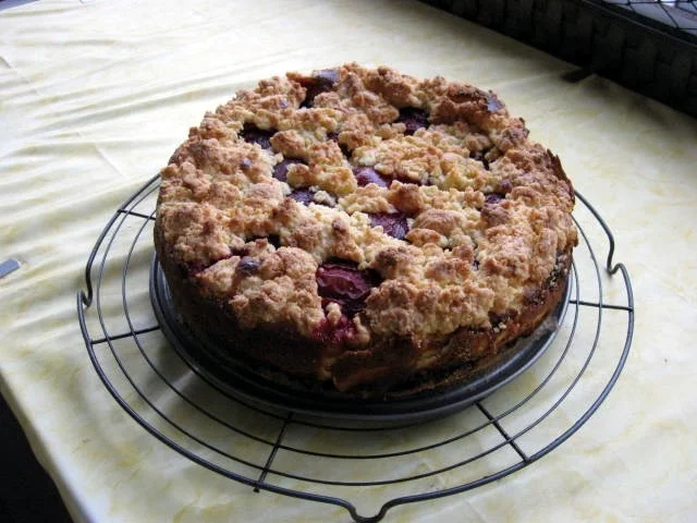 Streuselkuchen mit Pflaumen - Rezept
