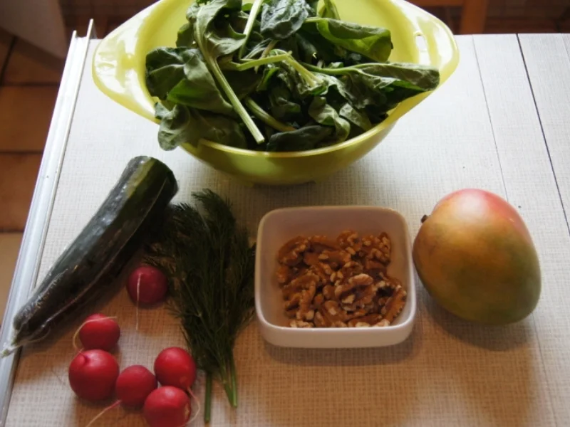 Mango-Gurken-Spinat-Smoothie - Rezept - Bild Nr. 2