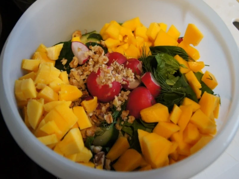 Mango-Gurken-Spinat-Smoothie - Rezept - Bild Nr. 3