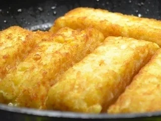 Schweinesteaks mit Porree Gemüse und paniertem Kartoffelstampf à la Biggi - Rezept - Bild Nr. 8