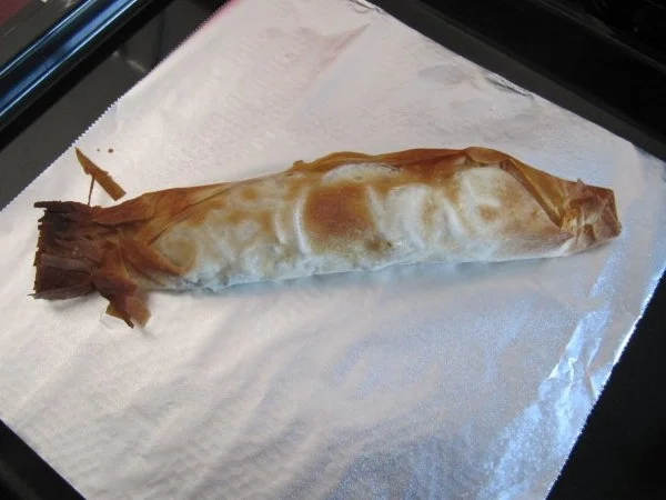 Gemüsemix als kleiner Fisch (Filoteig) - Rezept - Bild Nr. 5