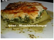 BiNe` S SPINAT - BLAUSCHIMMELLASAGNE - Rezept