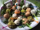 Frischkäsebällchen - Rezept