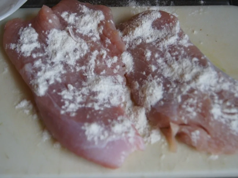 Putenschnitzel mit Ingwer-Spinat - Rezept - Bild Nr. 4