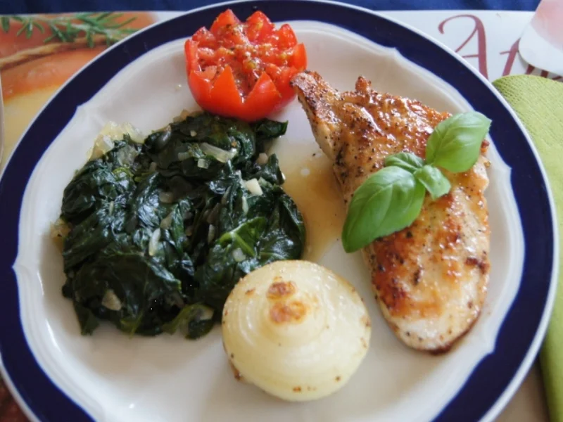 Putenschnitzel mit Ingwer-Spinat - Rezept - Bild Nr. 10