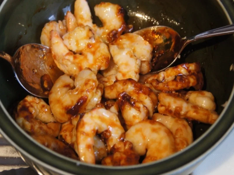 Sellerieschnitzel mit Süßkartoffelpüree und Garnelenschwänzen - Rezept - Bild Nr. 8