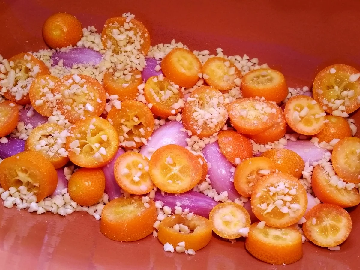 Hühnchen auf fruchtigem Safranreis im Römertopf ... - Rezept - Bild Nr. 9