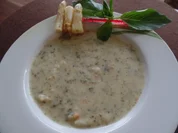 Spargel-Basilikumsuppe - Rezept