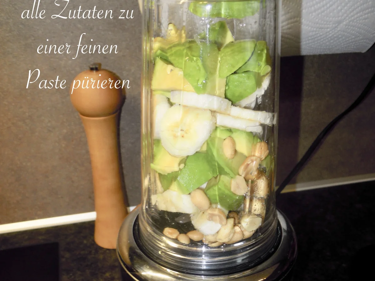 Avocado - Erdnuss - Bananen Aufstrich im Töpfchen - Rezept - Bild Nr. 11