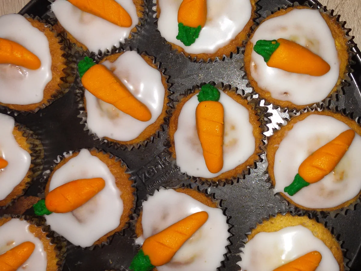 Karotten - Apfel Muffins - Rezept - Bild Nr. 3