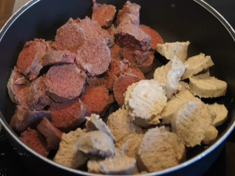 Wellwurst mit Kartoffeln und Sauerkraut - Rezept - Bild Nr. 3