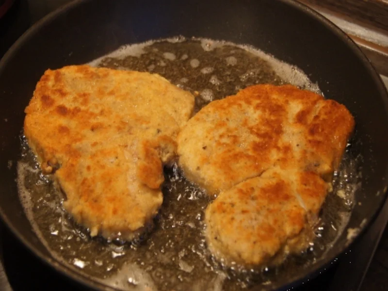 Rezept: Kotelett mit Kartoffelpilzen und Buttergemüse Bild Nr. 5 Kotelett mit Kartoffelpilzen und Buttergemüse - Rezept - Bild Nr. 5