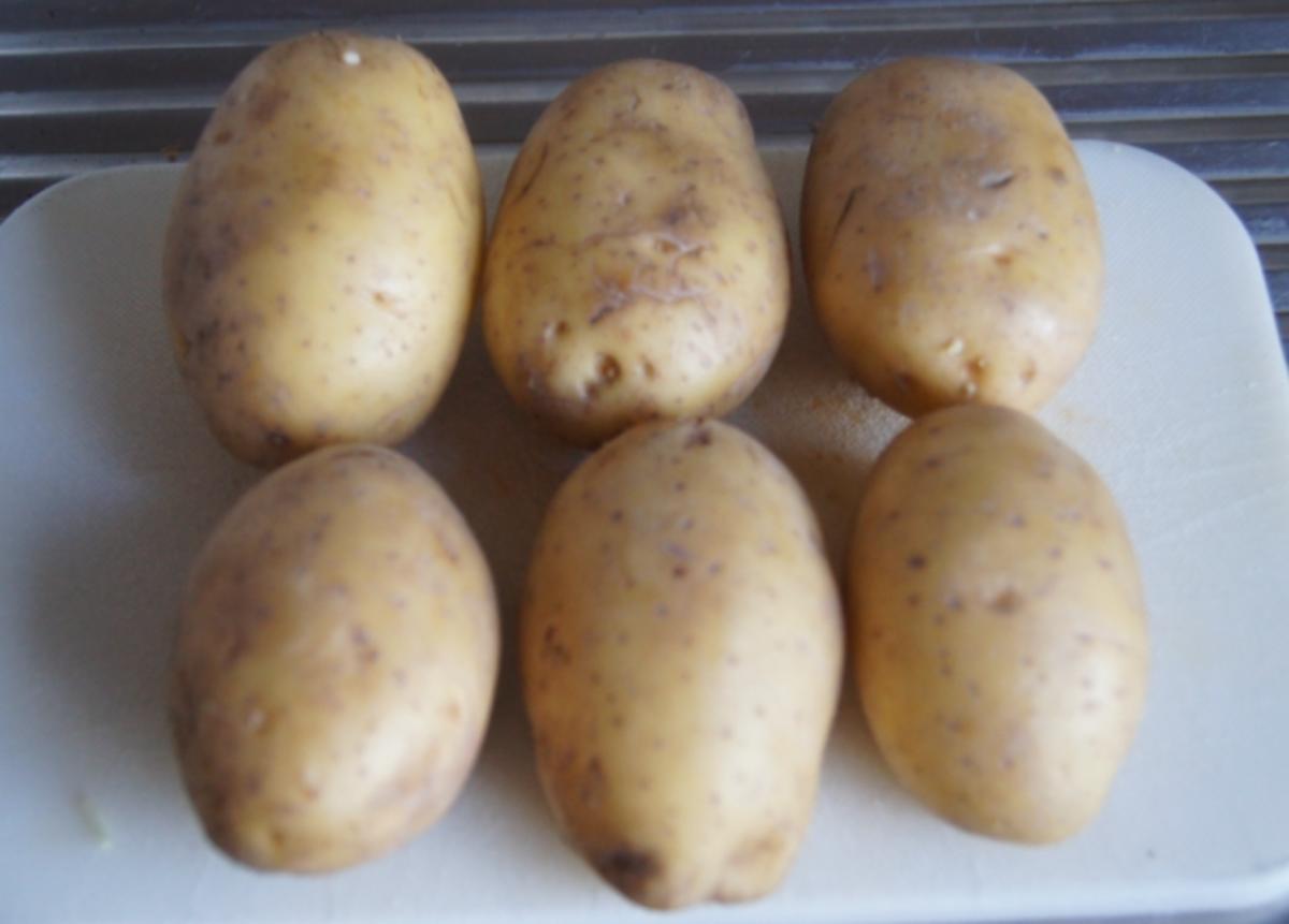 Kotelett mit Kartoffelpilzen und Buttergemüse - Rezept - Bild Nr. 9