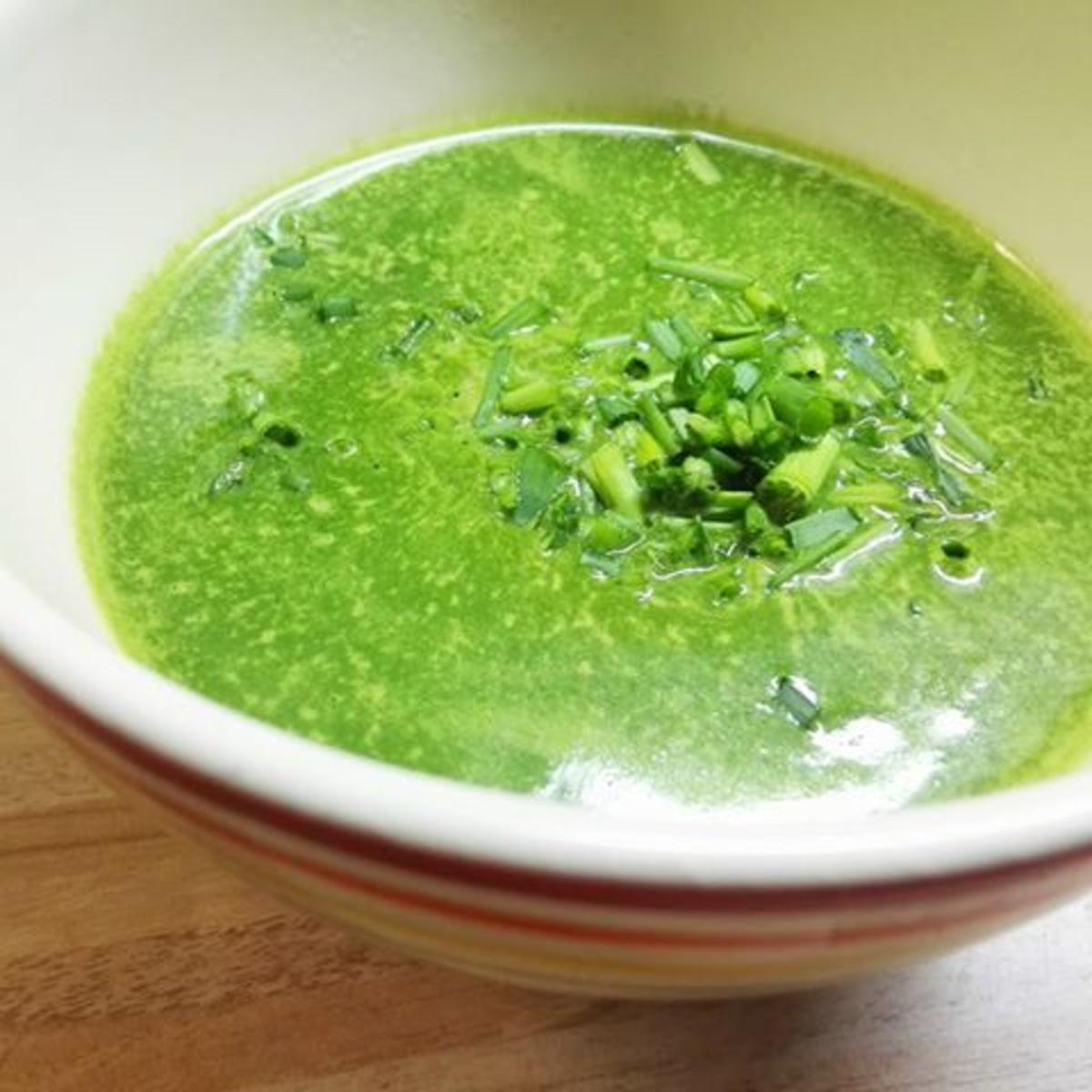 Spinat-Kokos-Suppe - Rezept