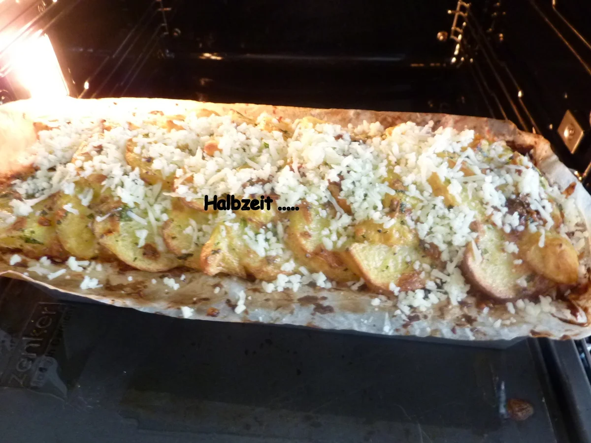 Kartoffelcake mit Käse und Speck. - Rezept - Bild Nr. 16