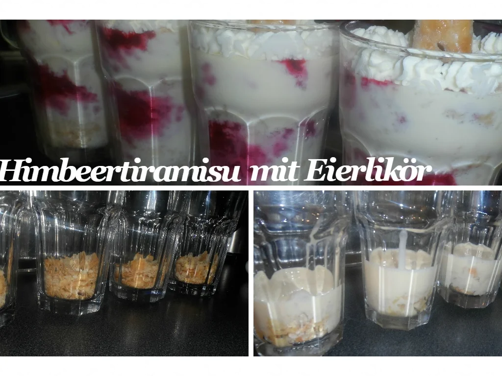 BiNe` S HIMBEERTIRAMISU MIT EIERLIKÖR - Rezept - Bild Nr. 2