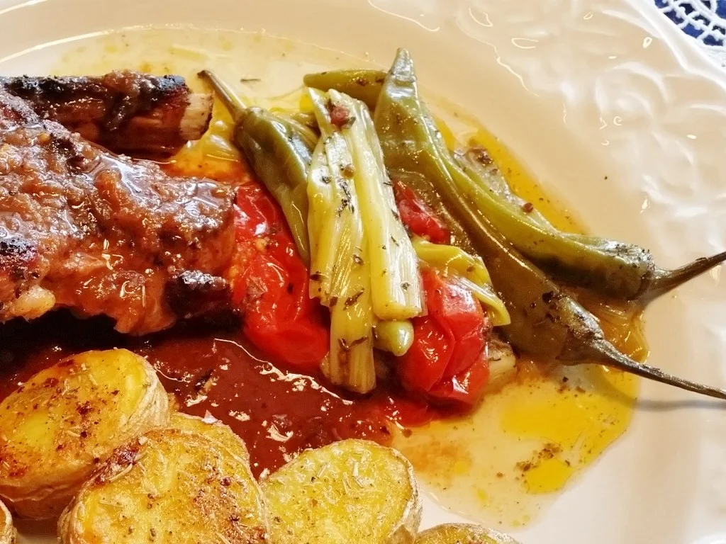 Frühlingszwiebeln mit Chilischoten und Tomaten - Rezept - Bild Nr. 7