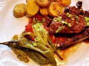 Frühlingszwiebeln mit Chilischoten und Tomaten - Rezept - Bild Nr. 8