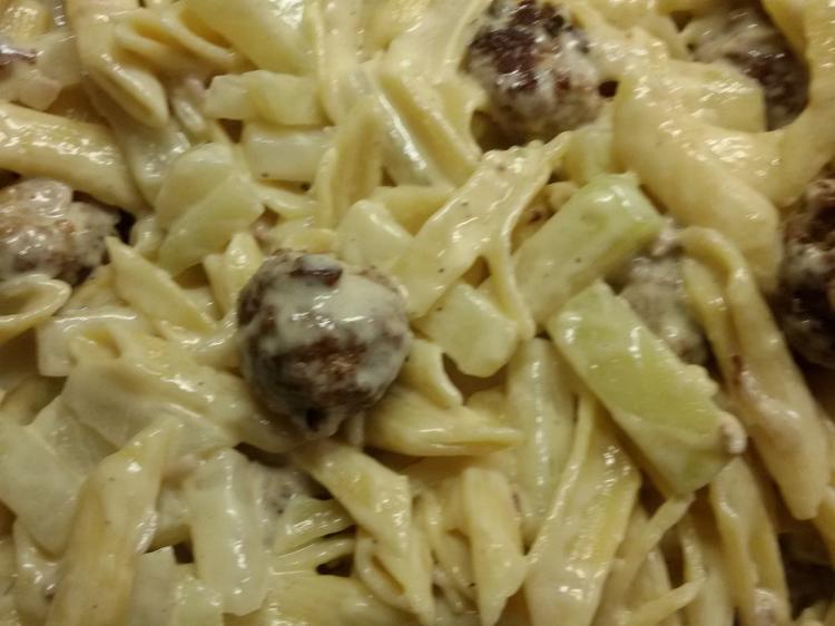 Kohlrabi Nudeln Hackbällchen Topf - von Teufelchen44