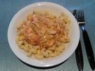 Pasta mit Lachs und Garnelen - Rezept