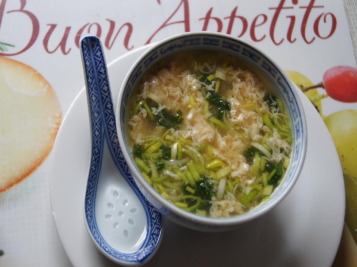 Chinesische Eierflockensuppe - Rezept mit Bild - kochbar.de